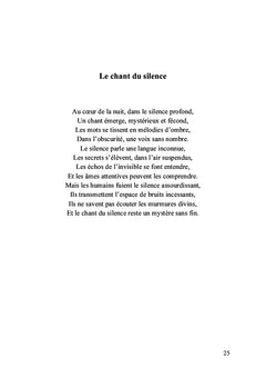 Les battements du cœur - Vers envoûtants