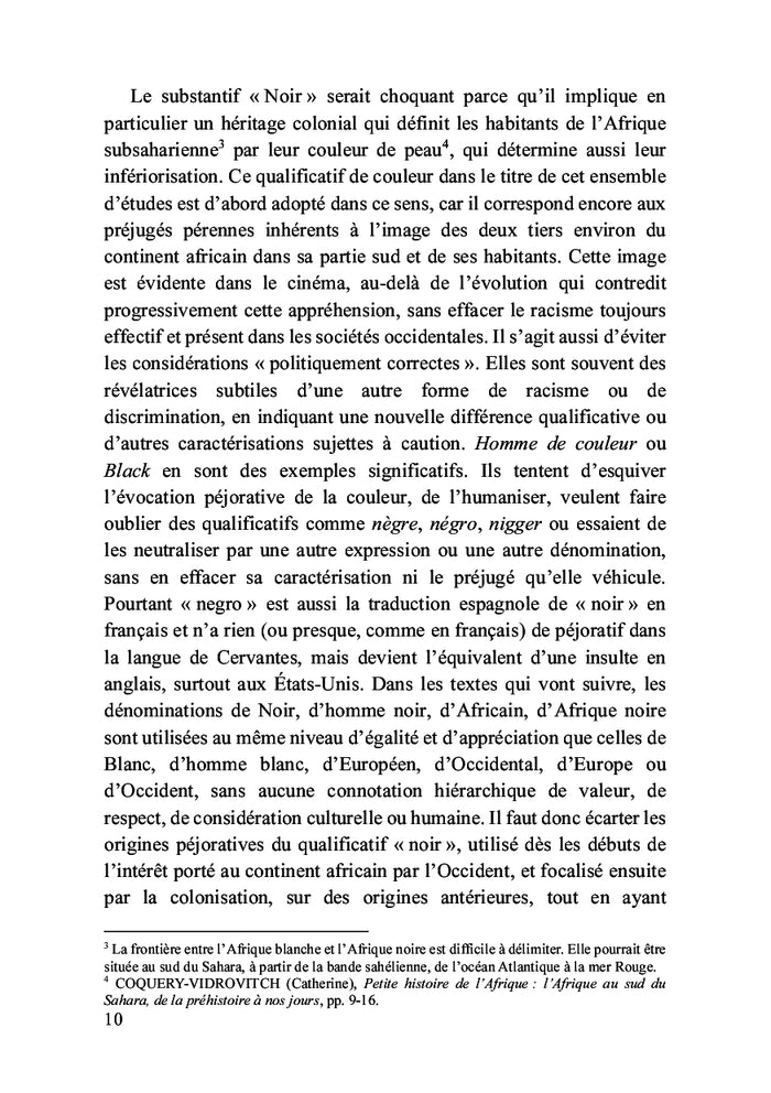 L’Afrique noire sur l’écran blanc