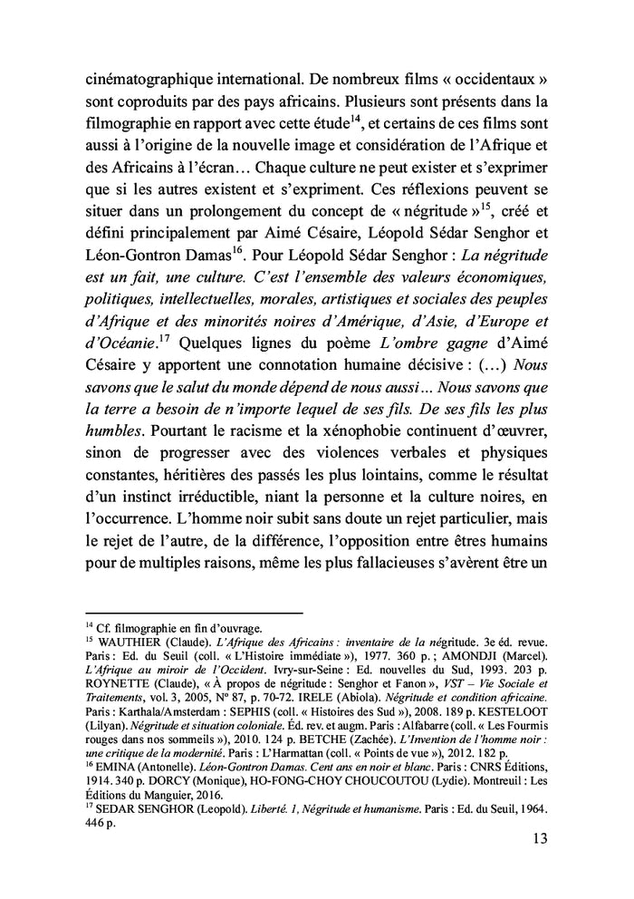 L’Afrique noire sur l’écran blanc