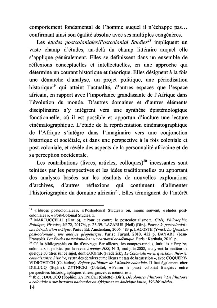 L’Afrique noire sur l’écran blanc
