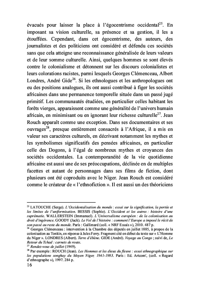 L’Afrique noire sur l’écran blanc