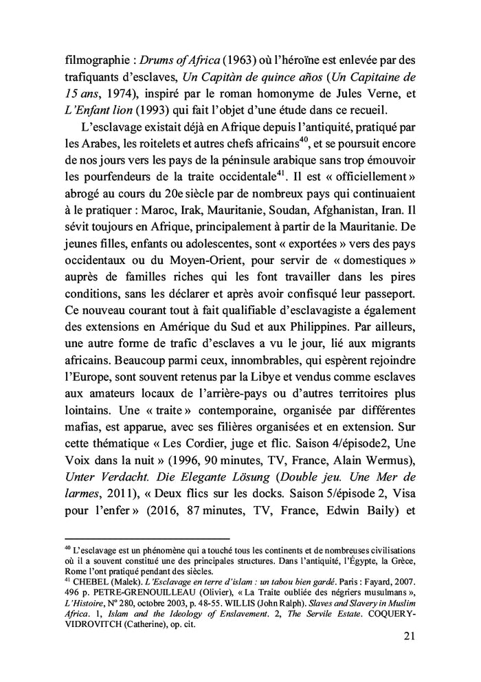 L’Afrique noire sur l’écran blanc