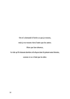Le deuil d'un vivant