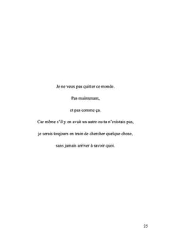 Le deuil d'un vivant