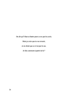Le deuil d'un vivant