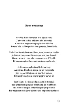 Carnet de vers