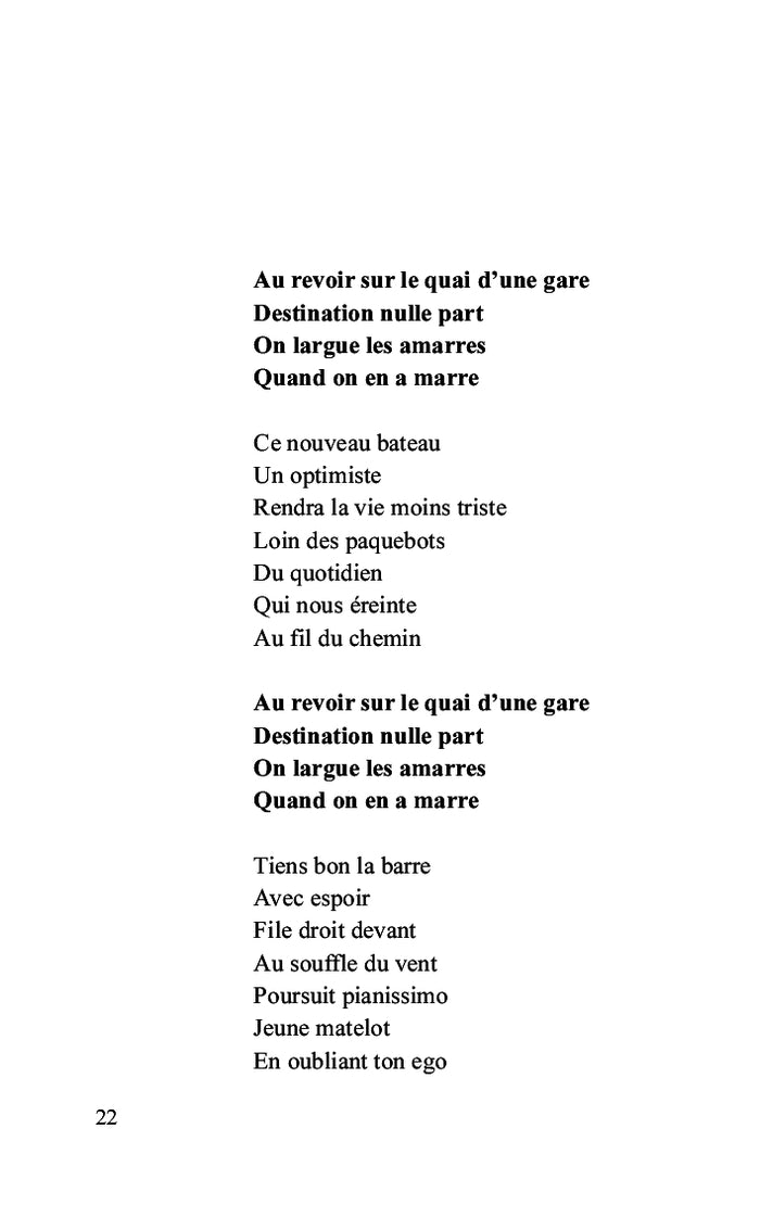 Les mots chantent