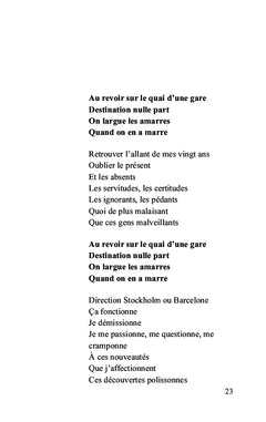 Les mots chantent