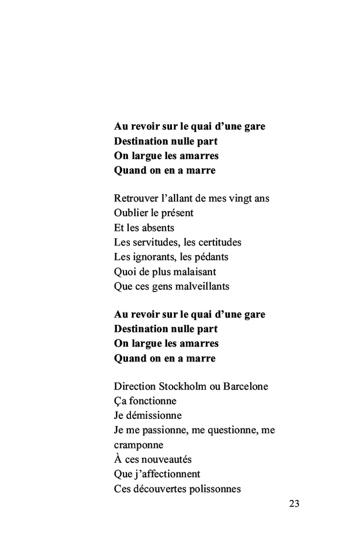 Les mots chantent