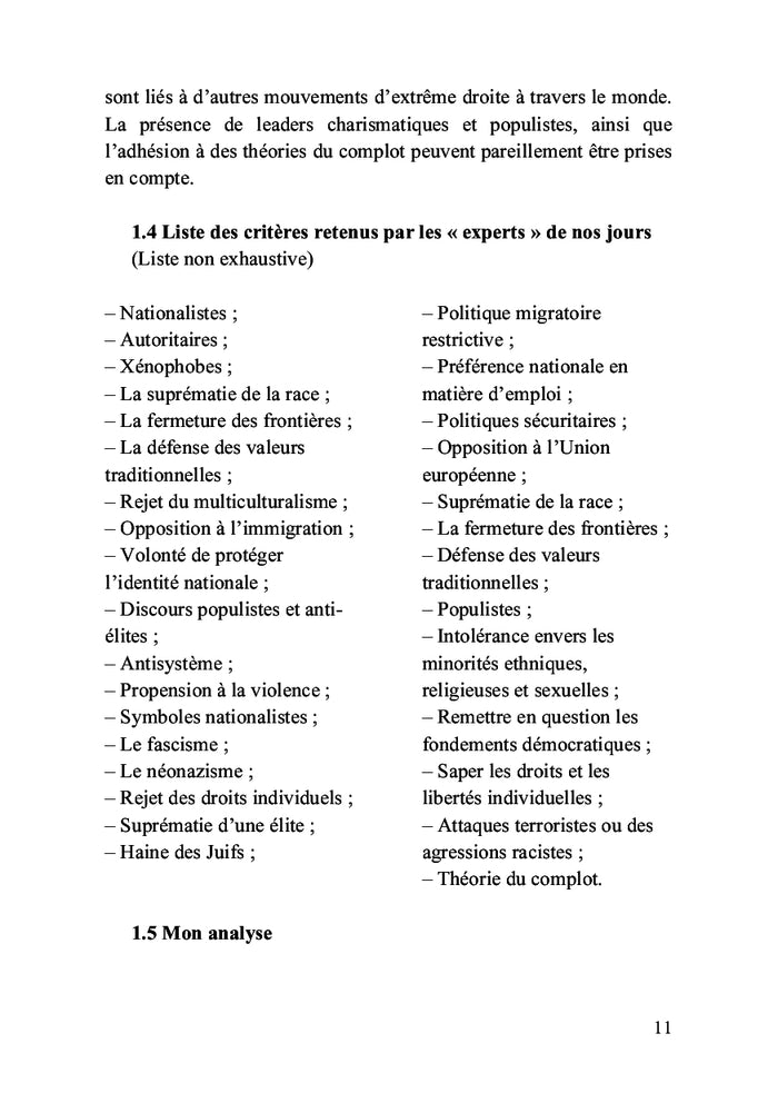 Êtes-vous d'extrême droite ?