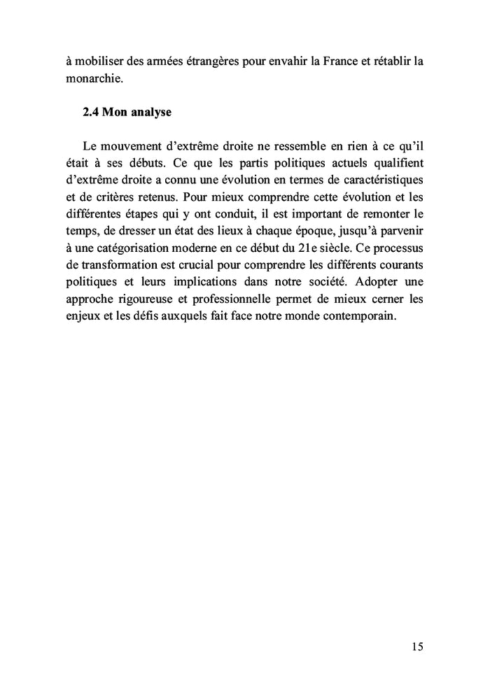 Êtes-vous d'extrême droite ?