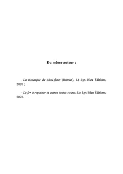 Les conserves de Marina