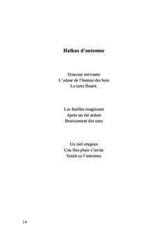 Pérégrinations d'une poétesse