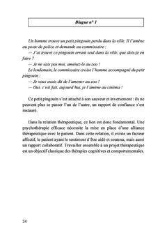 La psychothérapie expliquée par les blagues, contes et métaphores