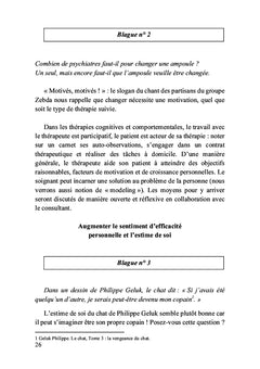 La psychothérapie expliquée par les blagues, contes et métaphores