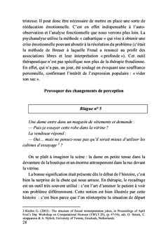 La psychothérapie expliquée par les blagues, contes et métaphores