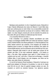 Histoires de bergers