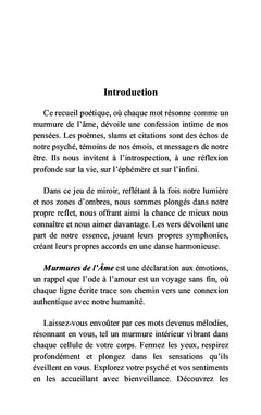Murmures de l'âme