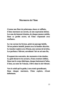 Murmures de l'âme
