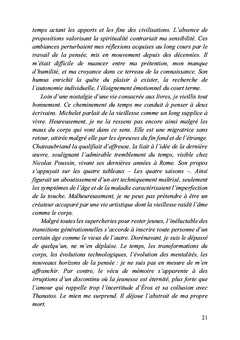 L'écho du silence