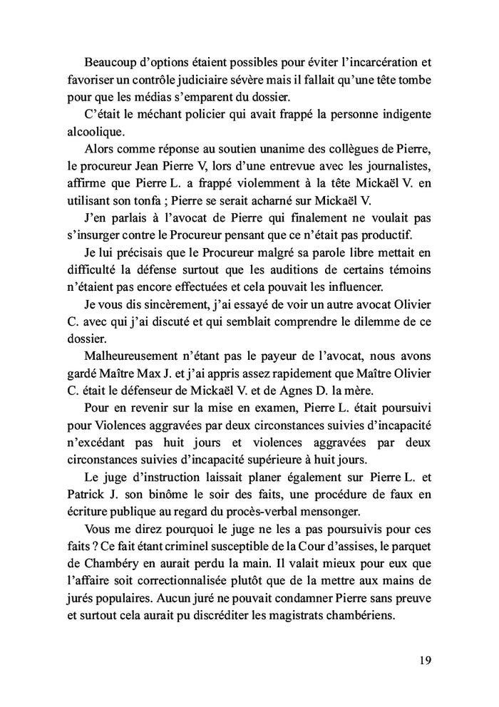 erreurs judiciaires et injustice sociale