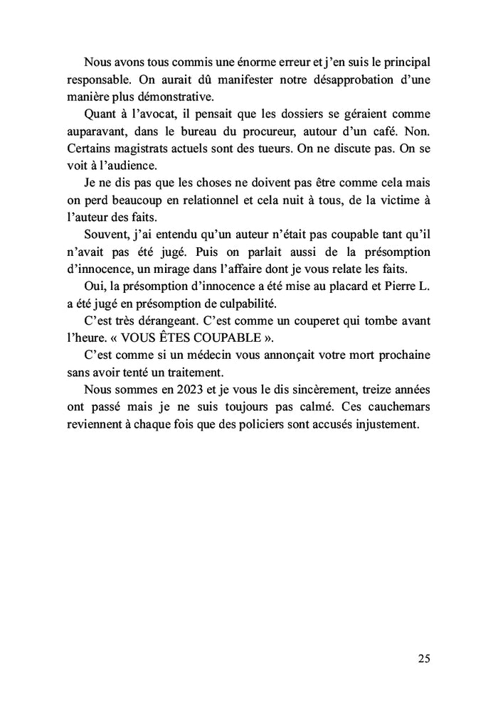 erreurs judiciaires et injustice sociale