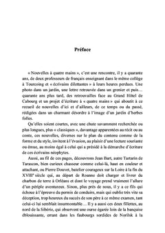 Nouvelles à quatre mains