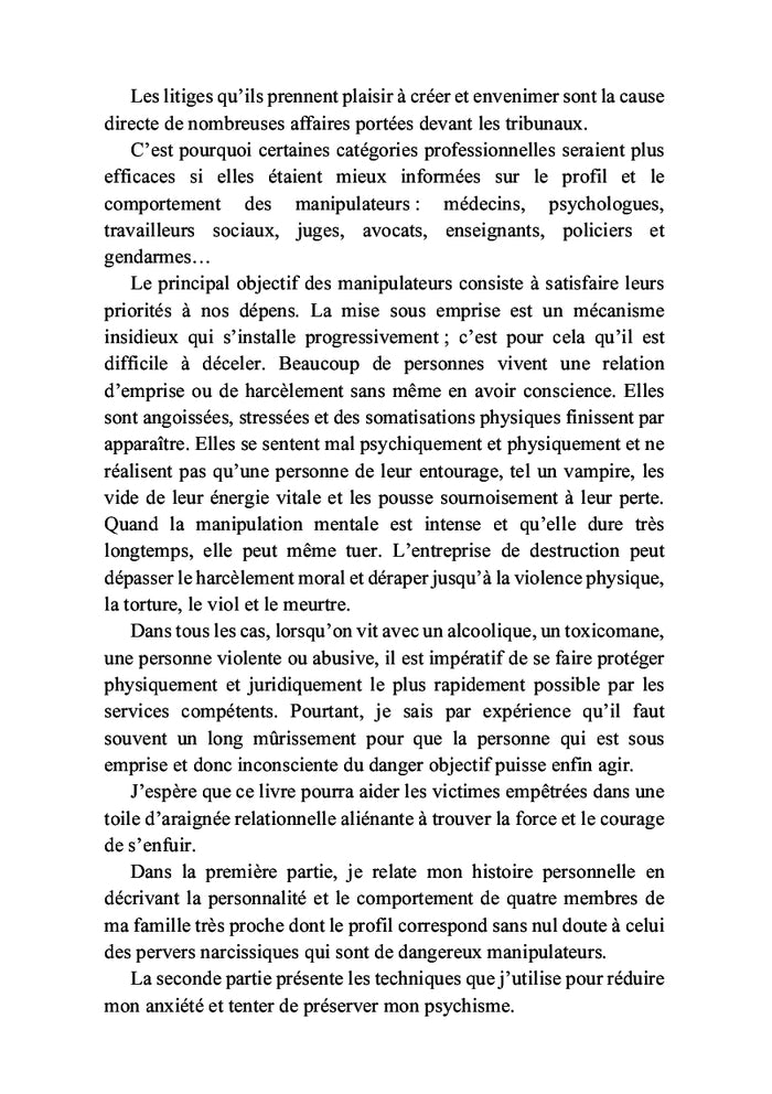 Survivre à l'enfer familial