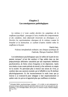 Survivre à l'enfer familial