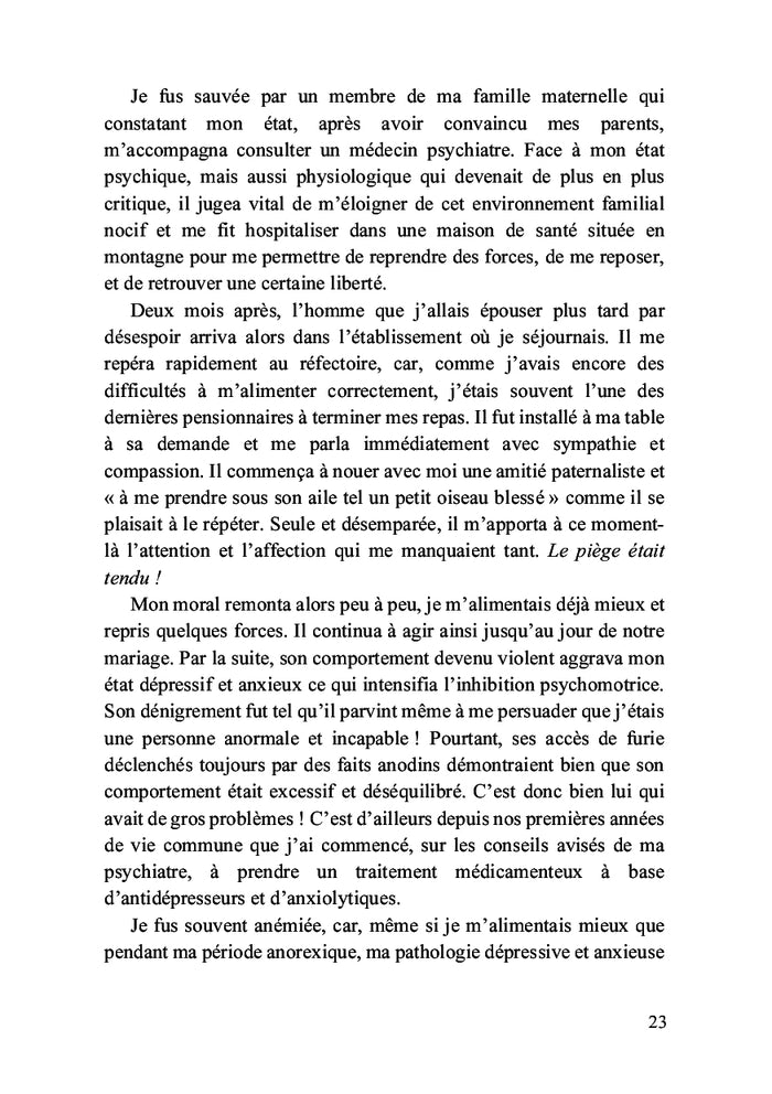 Survivre à l'enfer familial