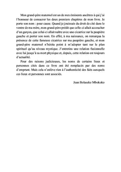 Le souffle de mes ancêtres