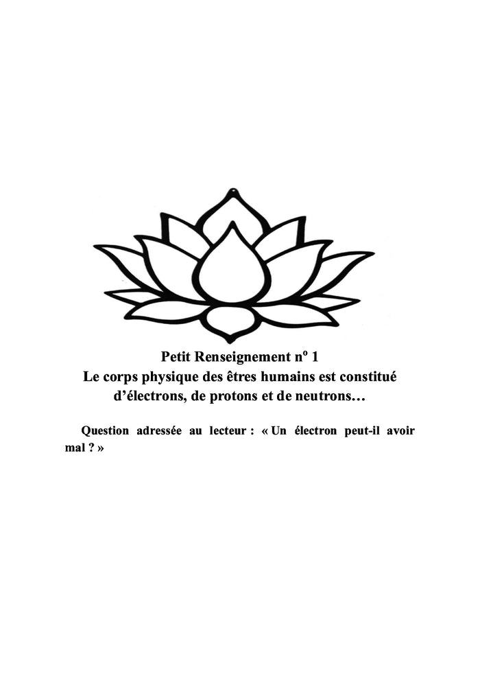 Les 50 petits renseignements sur la vie