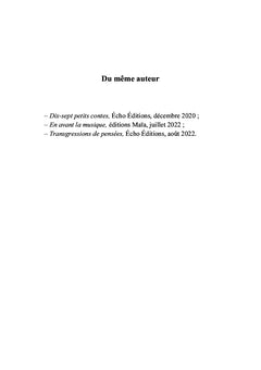 Voyages de soi... à soi... suivi de « Nota bene » alpha-bêtique
