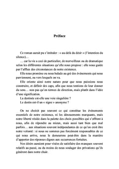 Au-delà du silence