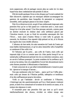 Au-delà du silence