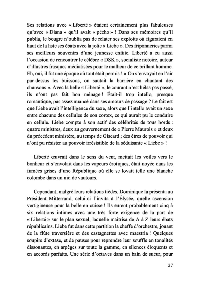 Liberté était son nom