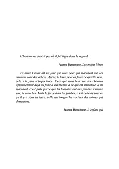 Celle qui marche