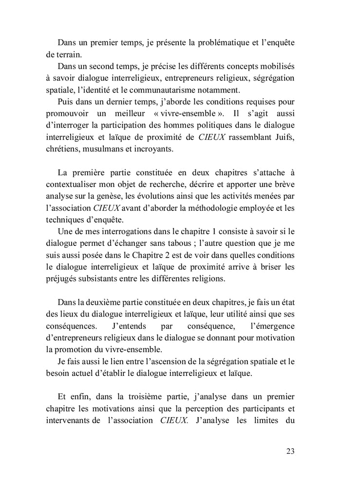 Pour une construction identitaire à travers le dialogue interreligieux et laïque