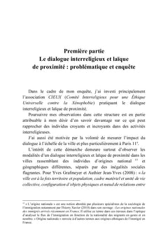 Pour une construction identitaire à travers le dialogue interreligieux et laïque