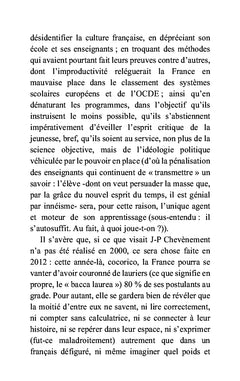 L'école est morte, vive le cirque !