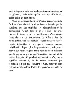 L'école est morte, vive le cirque !