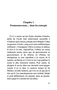 L'école est morte, vive le cirque !