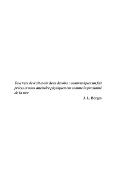 Anthropologie d'un poète
