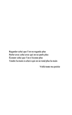 Anthropologie d'un poète