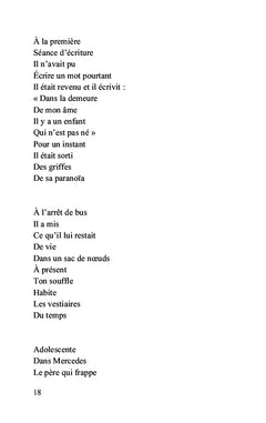 Anthropologie d'un poète