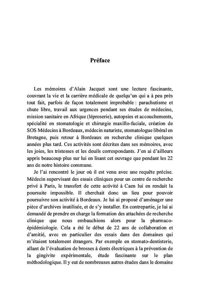 Mémoires insolites d'un médecin bordelais