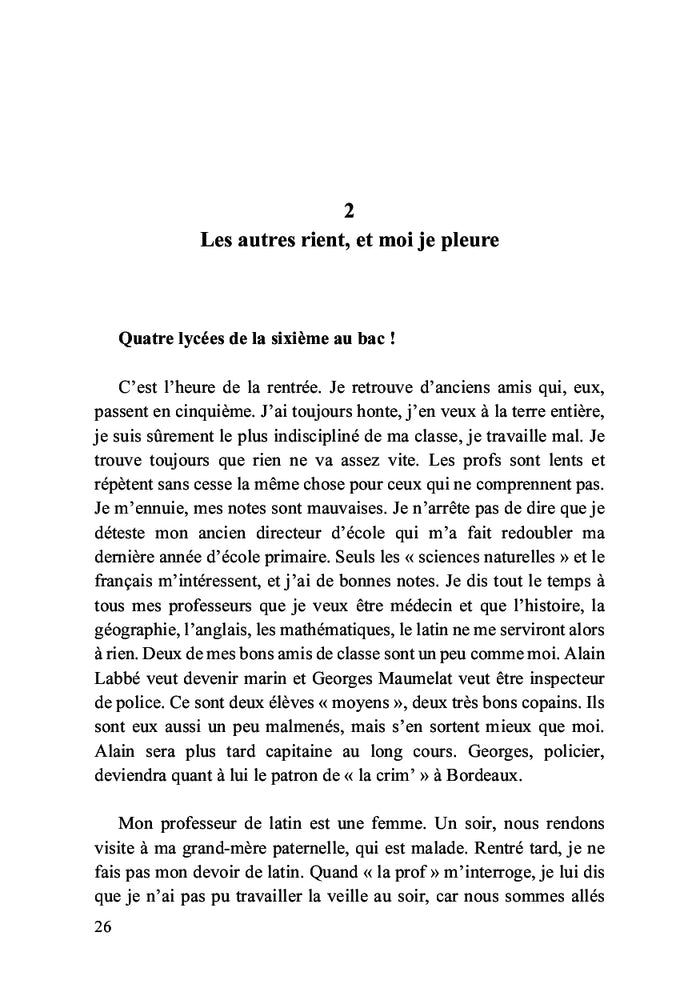 Mémoires insolites d'un médecin bordelais