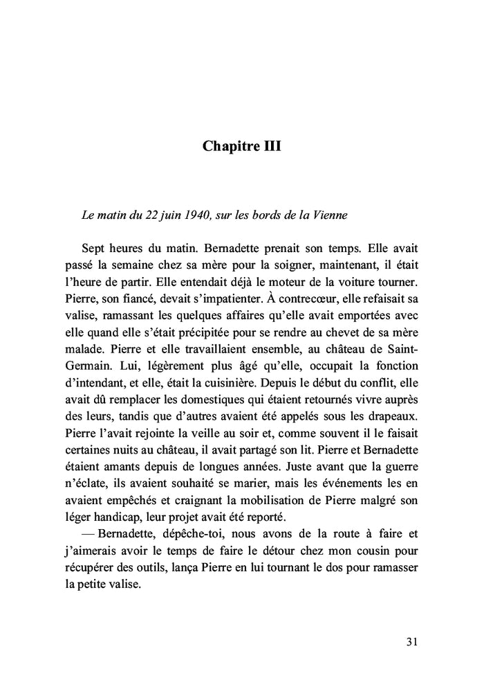 Entre les deux coule la Vienne