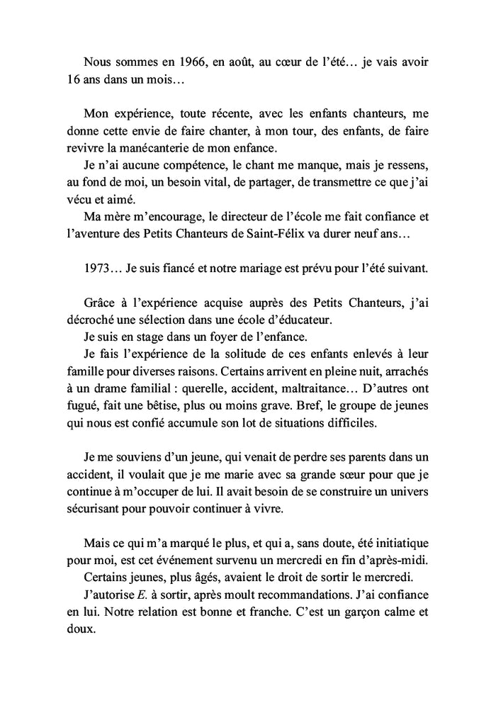 Vous serez vraiment grands...