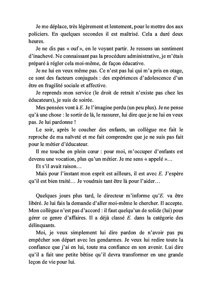 Vous serez vraiment grands...